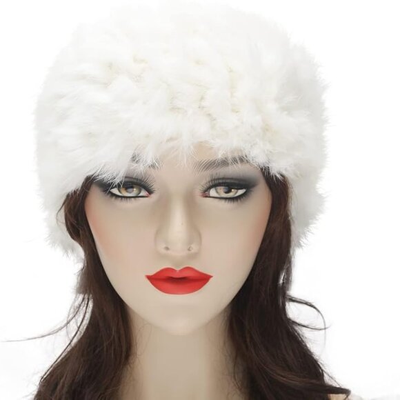 Rabbit  Stretchy Fur Headband main image 3
